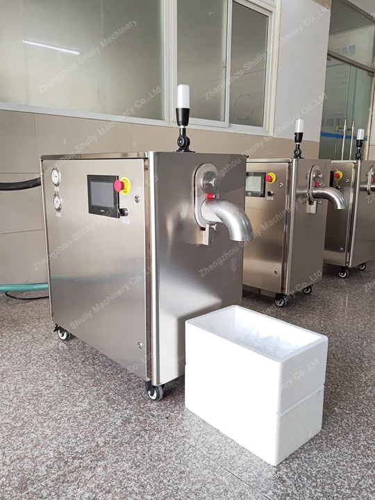 干冰颗粒机带存储箱