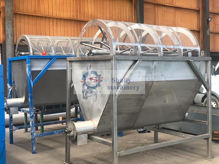 máy sàng bột cá