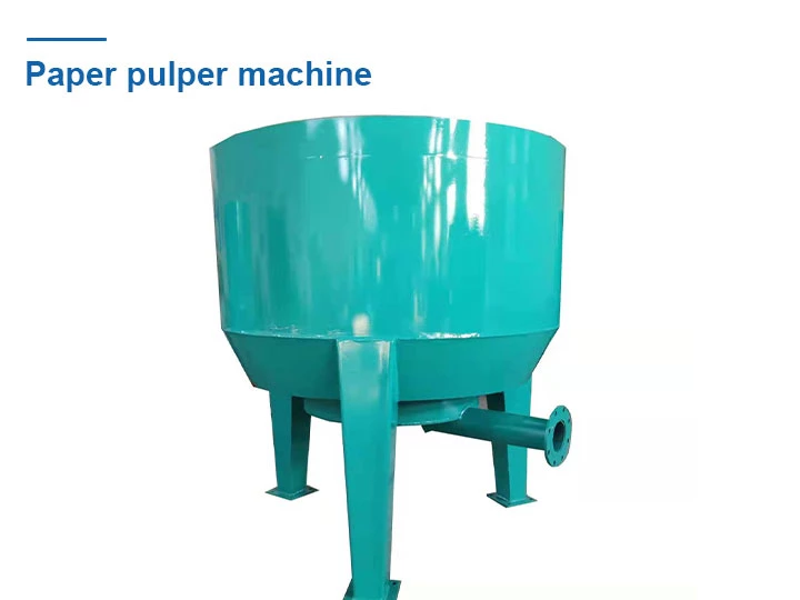 Máquina de pulper de papel