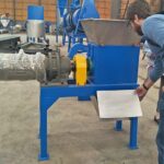 Iraq customer visiting for fish meal machine