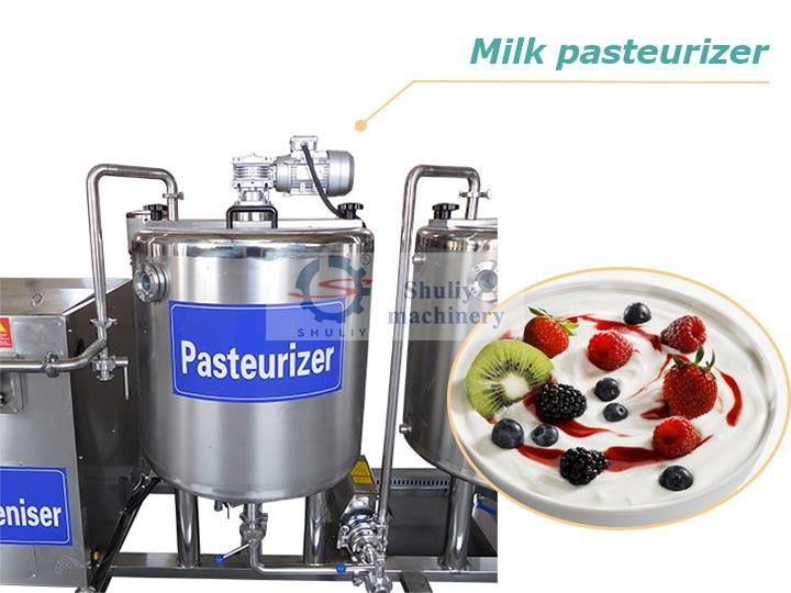 Milk pasteurizer