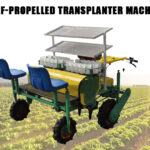 Self-propelled transplanter machine