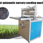 Semi-automatic nursery seeding machine