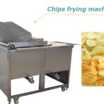 batch potato chips fryer