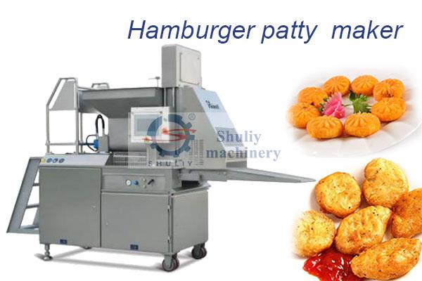 commercial hamburger patty machine