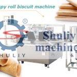 crispy roll biscuit machine