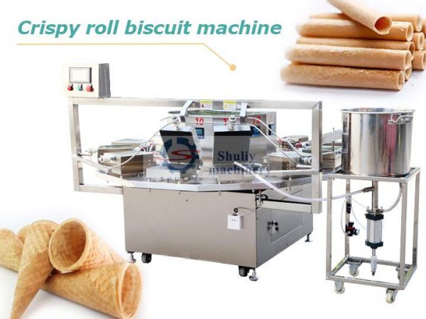 crispy roll biscuit machine