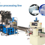 dry ice processing line
