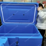 Trockeneislagerbehälter mit großem Volumen