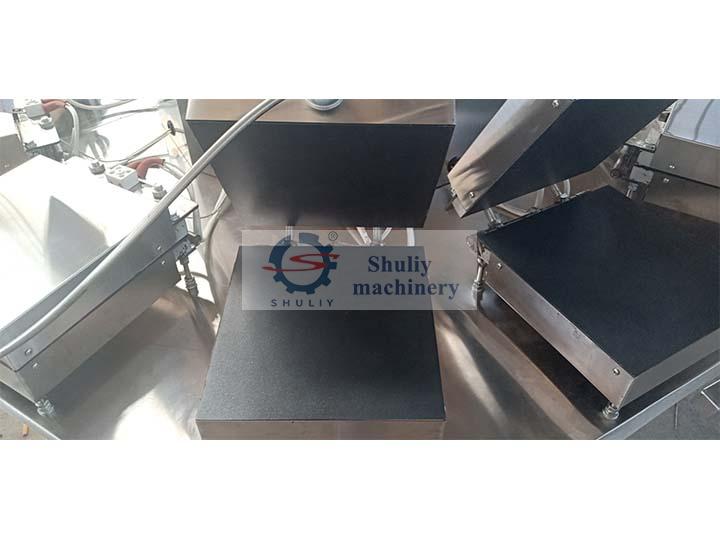 انباہ ساسویل مشین میں heating plates