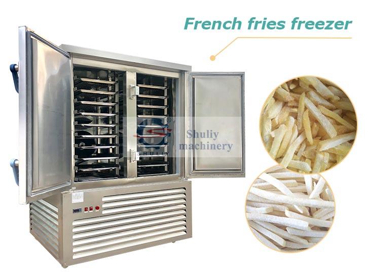 French fries freezer