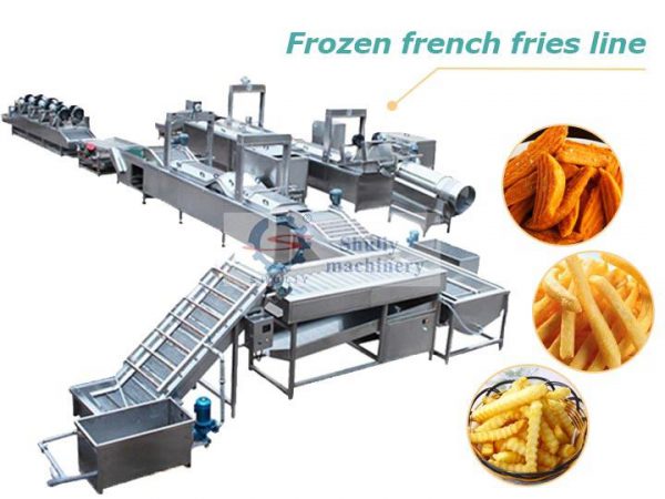 industrial automatic french fries line industrial automatic french fries line