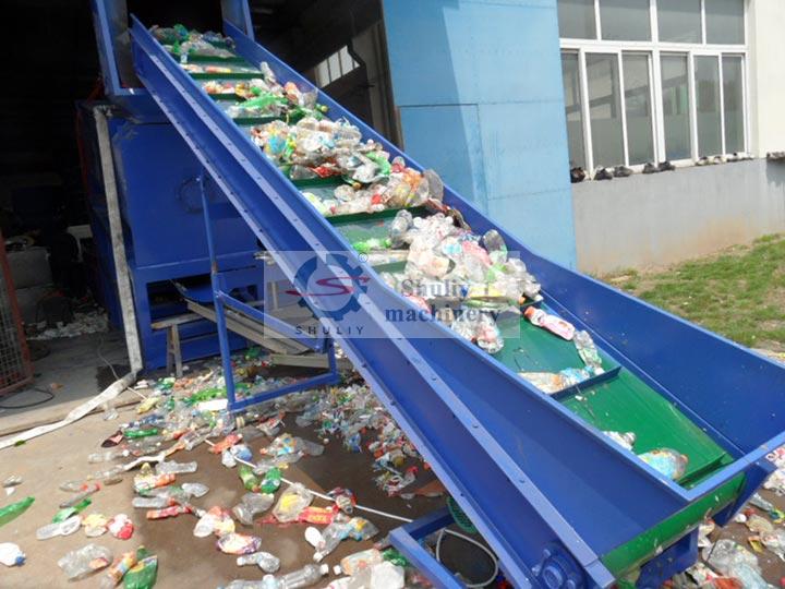 Plastic bottle sorting table - Shuliy Machinery