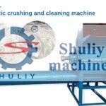 plastic crushing and washing machine