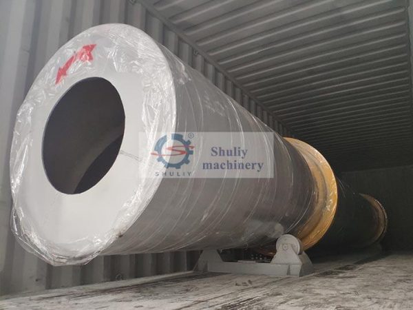 rotary dryer machine for shipping to Singapore