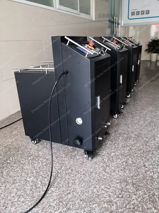 Jato de gelo seco de pequeno porte