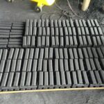square charcoal briquettes