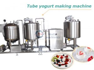 tube yogurt making machine