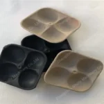 Verschiedene Papier-Obstschalen