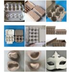 various paper pulp trays