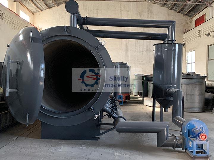 Log charcoal furnace Shuliy Machinery