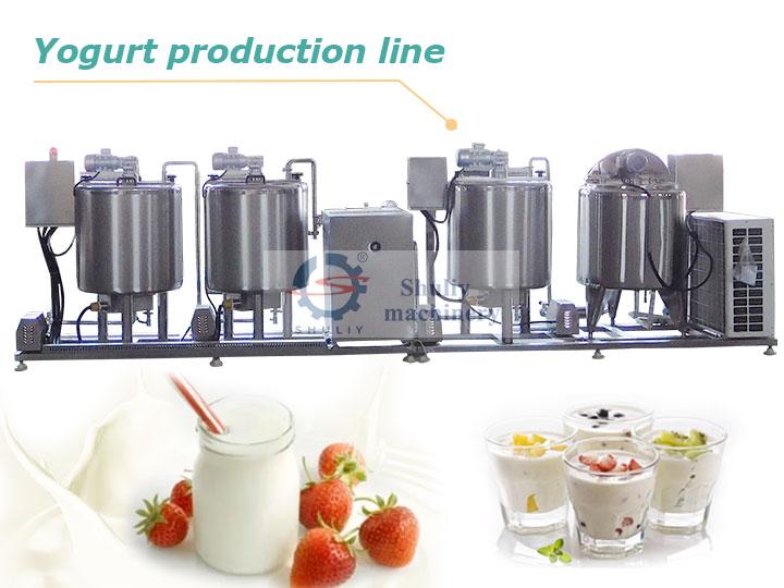 Yogurt production line