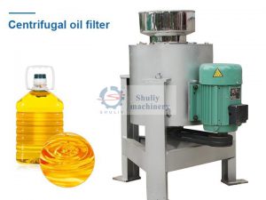 Centrifugal oil filter