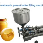 Semi-automatic peanut butter filling machine