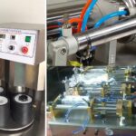 Semi-automatic peanut butter filling machine