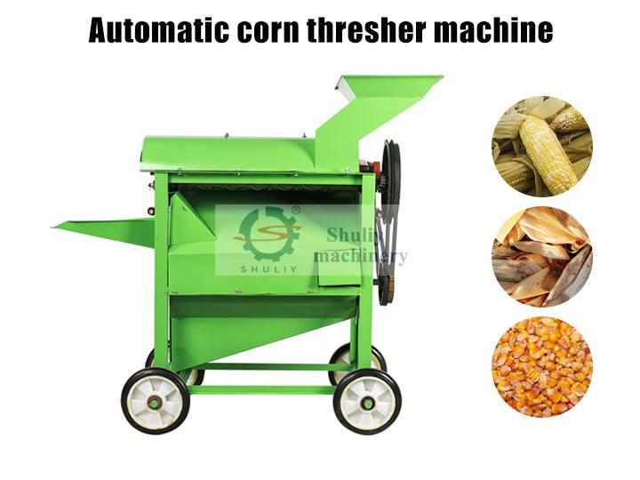 Máy gọt và tách ngô