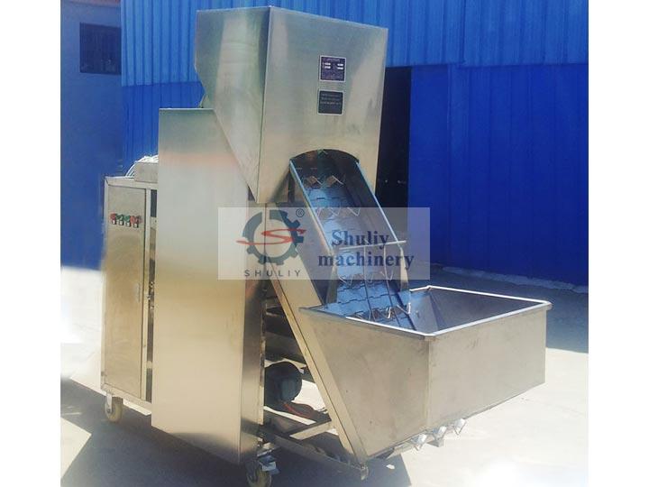 पूर्ण स्वचालित प्याज छीलने वाली मशीन