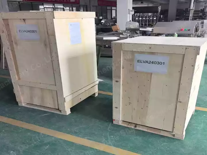 ahşap kasa ile sarımsak soyma makineleri