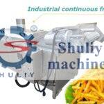 industrial continuous fryer