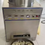 Pnömatik dik sarımsak soyma makinesi