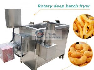 rotary deep batch fryer