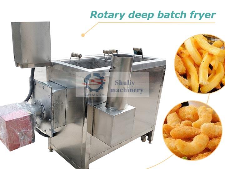 Potato Chips Batch Frying Machine/French Fries Frying Machine/Food Frying  Machine