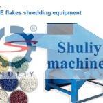 PP PE flake crusher