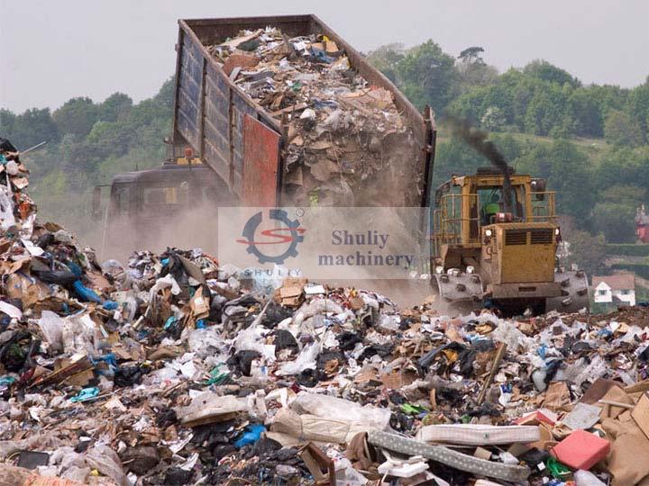 basura para procesamiento