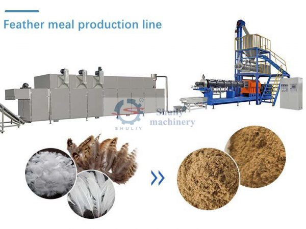 feather meal production line feather meal production line