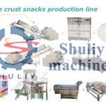 Rice crust snacks production line