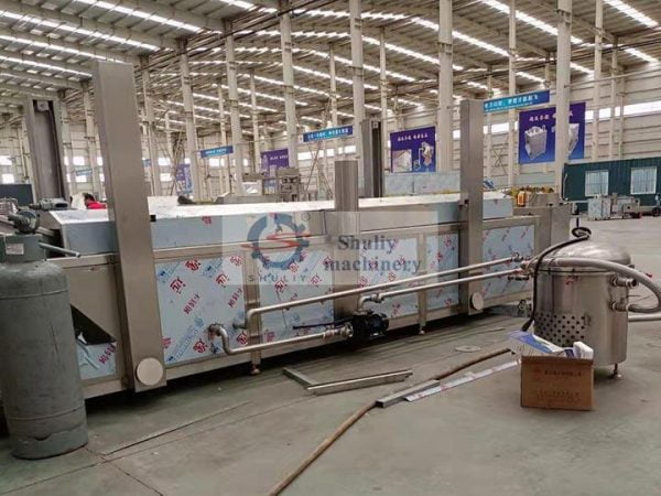 automatic crispy rice crust production line