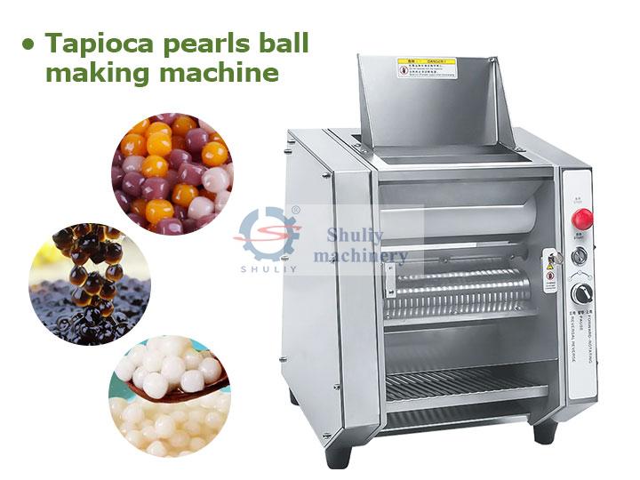 Tapioca pearls ball making machine