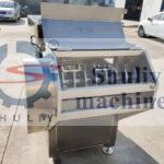 frozen meat cutting machine