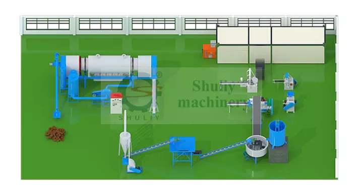 Briquette production line Briquette production line