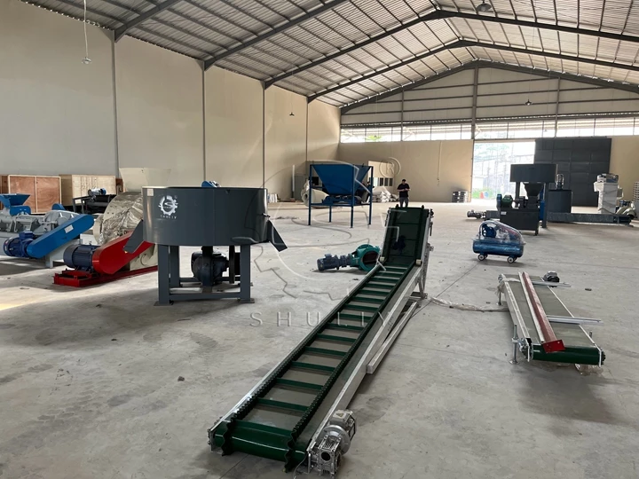 Máquina de briquete de carvão no fabricante na Indonésia