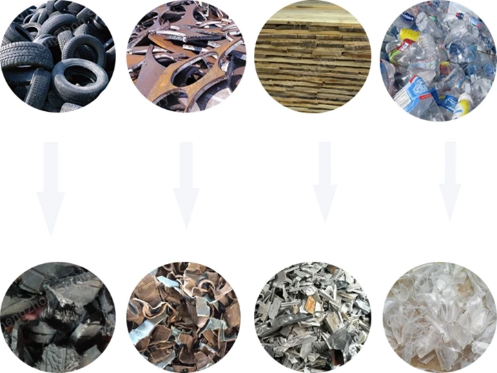 wide applications of shredder machine