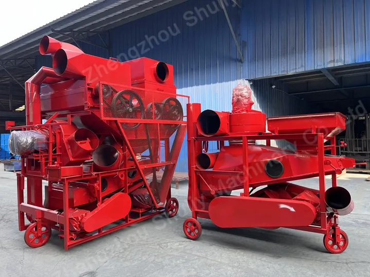 customized peanut shelling unit for Ghana
