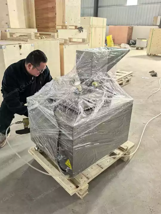 beef bone crusher packaging before shipping
