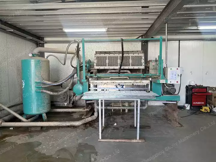 4×4 egg tray forming machine