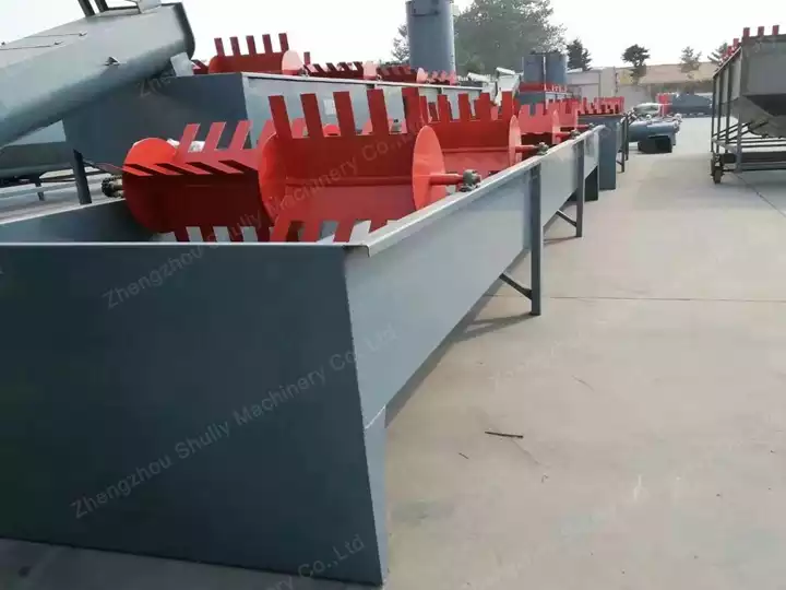 plastic flake washing tank